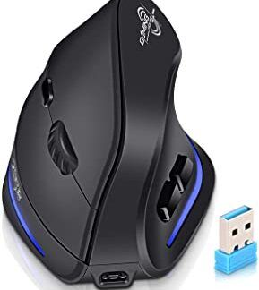 2.4G Wireless Vertical Ergonomic Mouse Rechargeable Wireless